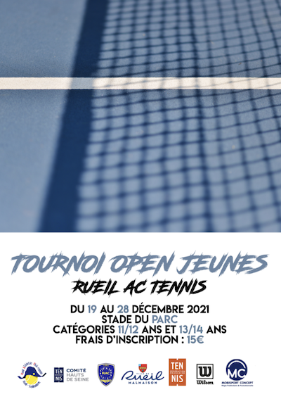 Tournoi Open Jeunes Noël 2021