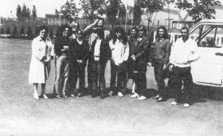 Joueurs d'équipe en 1983